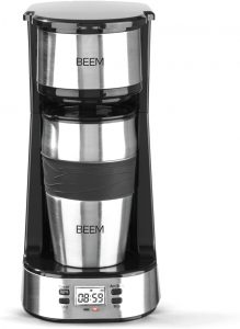 BEEM Thermo To Go Single-Kaffeemaschine mit Thermobecher