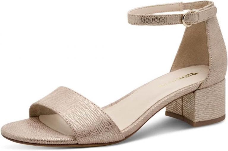 Tamaris Damen Sandalette mit Blockabsatz