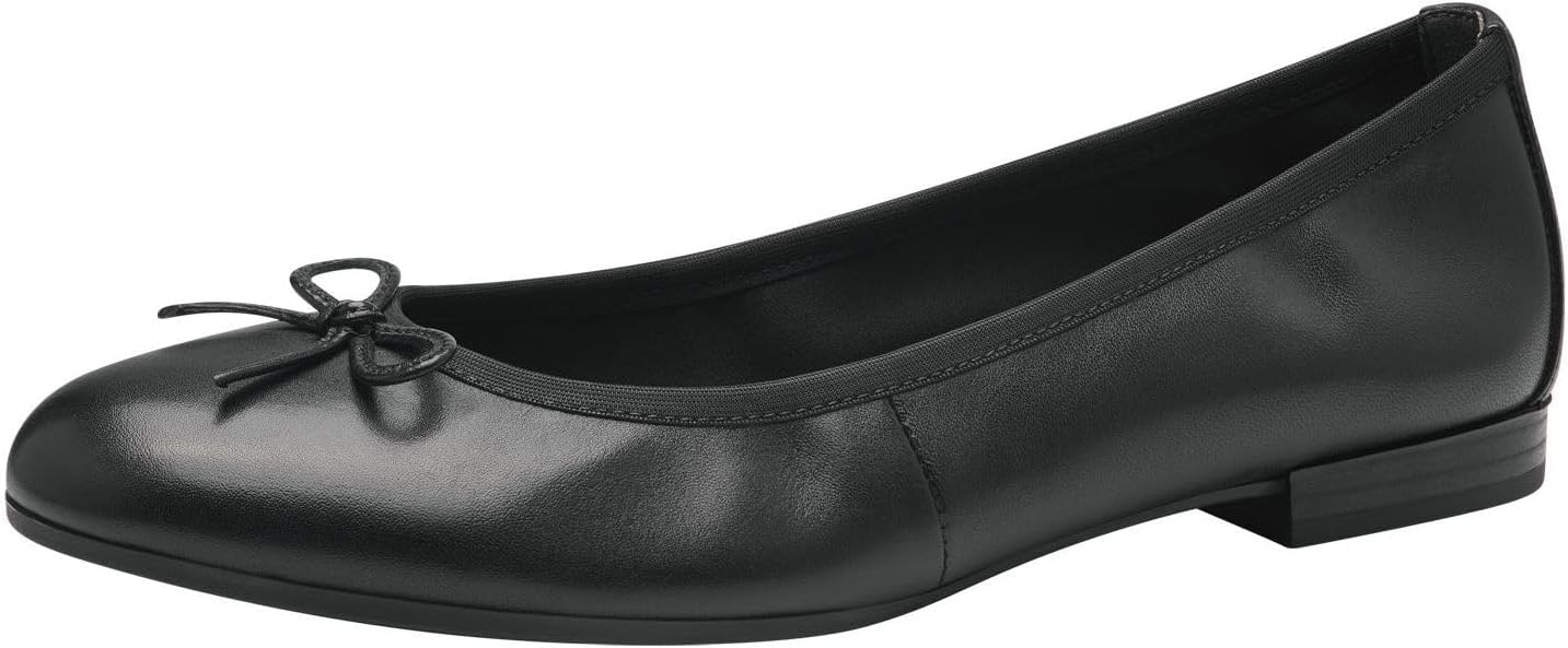 Tamaris Damen klassische Ballerinas mit TOUCHit-Fußbett, komfortabel elegant