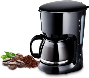 KHG Filterkaffeemaschine mit Glaskanne und Warmhaltefunktion