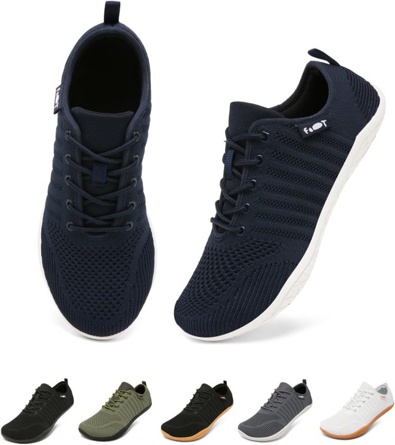 Merdoo Barfuß Sneaker Unisex mit breiter Zehenbox minimalistische Zero‑Drop‑Sohle