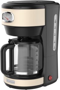 Westinghouse Retro Filterkaffeemaschine Beige – 10 Tassen</li>