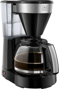 Melitta Easy Top Filterkaffeemaschine schwarz mit Edelstahlakzenten</li>