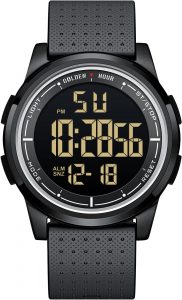 GOLDEN HOUR Ultraleichte wasserdichte Sport-Digitaluhr</li>